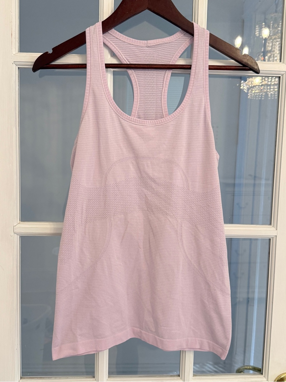 Lululemon Women’s Pink Swiftly Tech Racerback Seamless Running Tank Top Size 8
